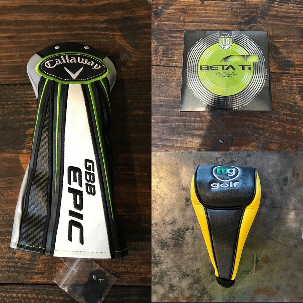Golf Balls & Covers bundle